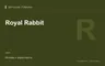Редакционная обложка магазина «Royal Rabbit»
