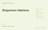 Редакционная обложка магазина «Emporium Interiors»