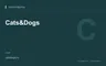 Редакционная обложка магазина «Cats&Dogs»