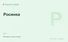 Редакционная обложка магазина «Росинка»
