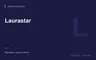 Редакционная обложка магазина «Laurastar»