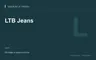 Редакционная обложка магазина «LTB Jeans»