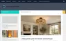 Снимок сайта Piacere Interiors