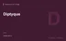 Редакционная обложка магазина «Diptyque»