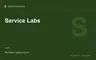 Редакционная обложка магазина «Service Labs»