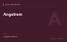 Редакционная обложка магазина «Angstrem»