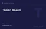 Редакционная обложка магазина «Tamari Beaute»