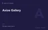 Редакционная обложка магазина «Axios Gallery»