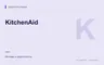 Редакционная обложка магазина «KitchenAid»