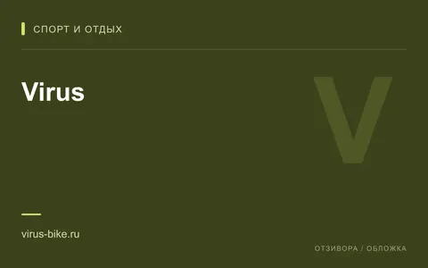 Редакционная обложка магазина «Virus»
